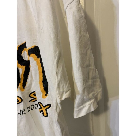 2002 Vintage Korn‎ Concert T Shirt Sz XL POP SUX TOUR! - DISTURBED White … - Picture 4 of 9